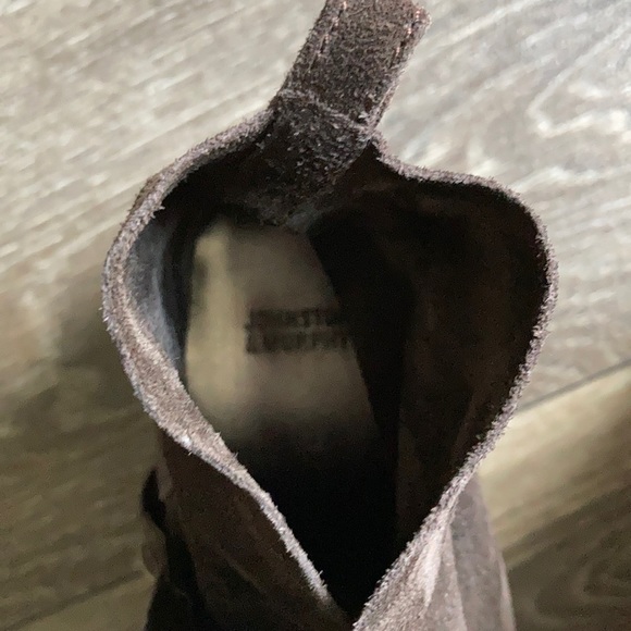 Johnston & Murphy Brown Suede Lola Booties 6.5 - Picture 8 of 10